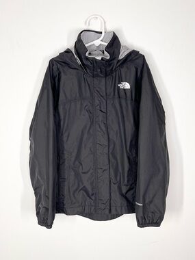 The North Face Resolve Reflective Jacket Black Rain Jacket Dryvent Small (7/8)